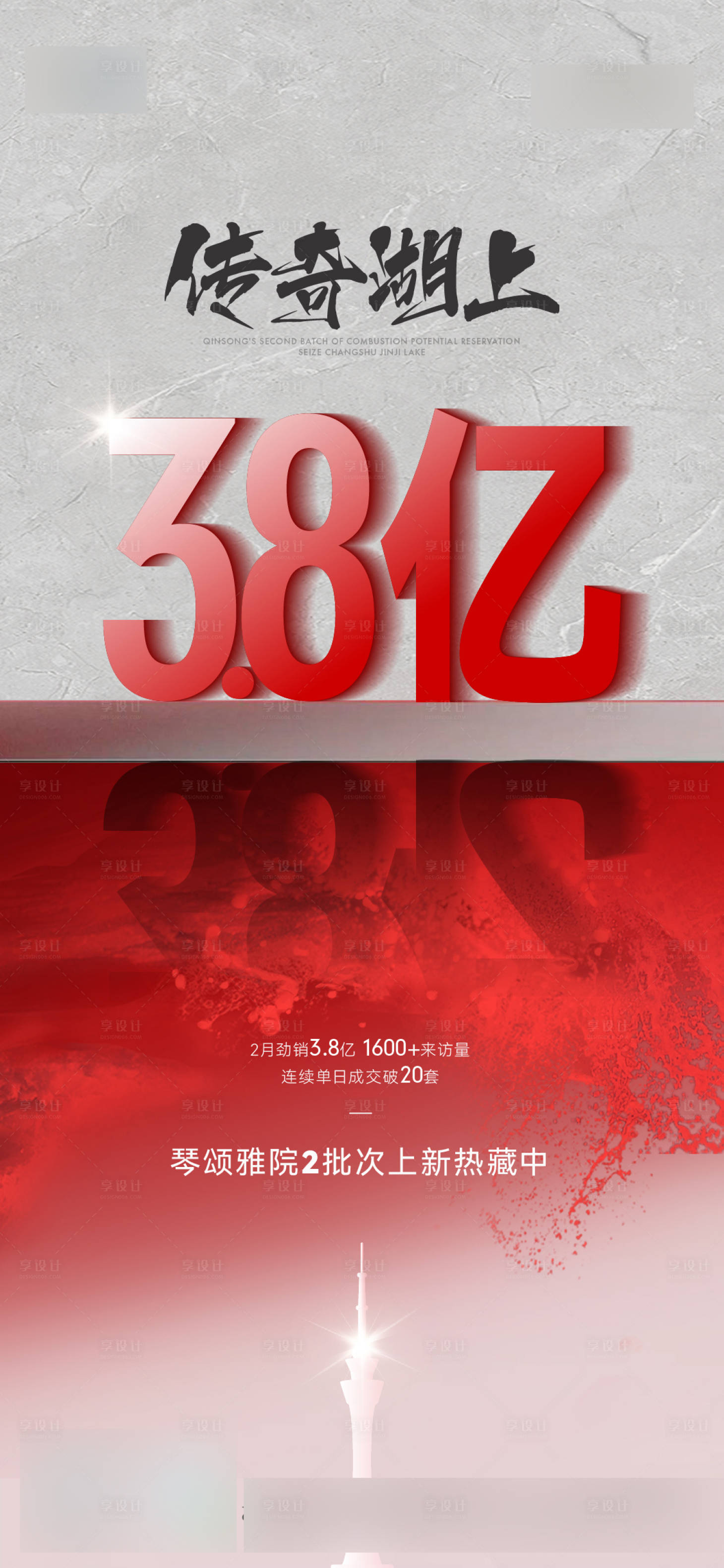 源文件下载【地产热销刷屏海报】编号：26450015319049999