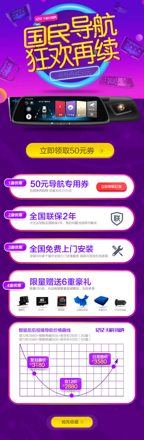 源文件下载【享设计】搜索编号：13830015556927773【双12车载后视镜详情页】