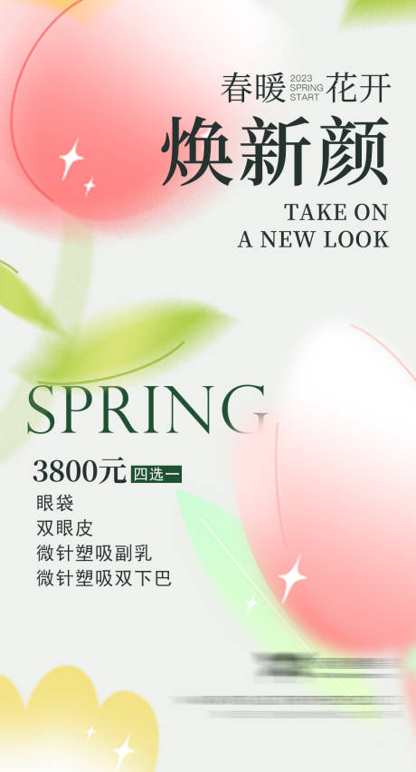 源文件下载【春季海报】编号：22060015688735220