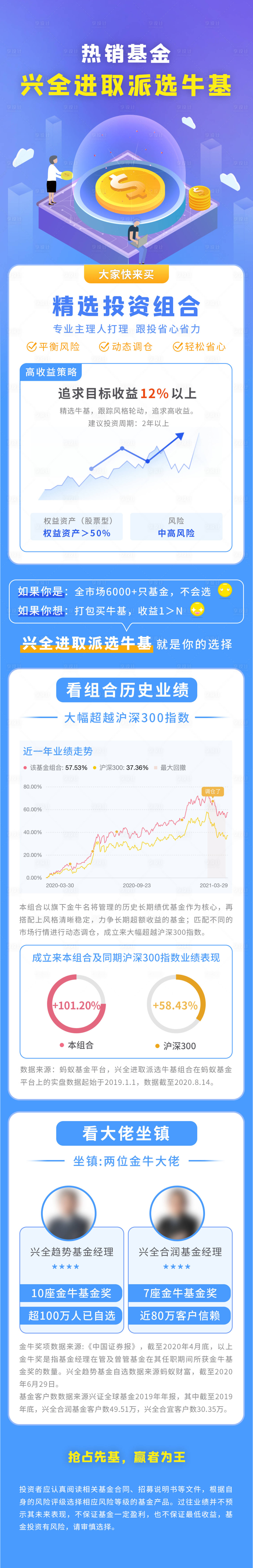 源文件下载【蓝色金融基金长图海报H5】编号：20230331105929020