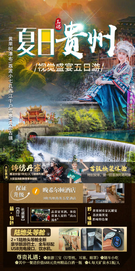 源文件下载【贵州旅游海报】编号：20230311095953170