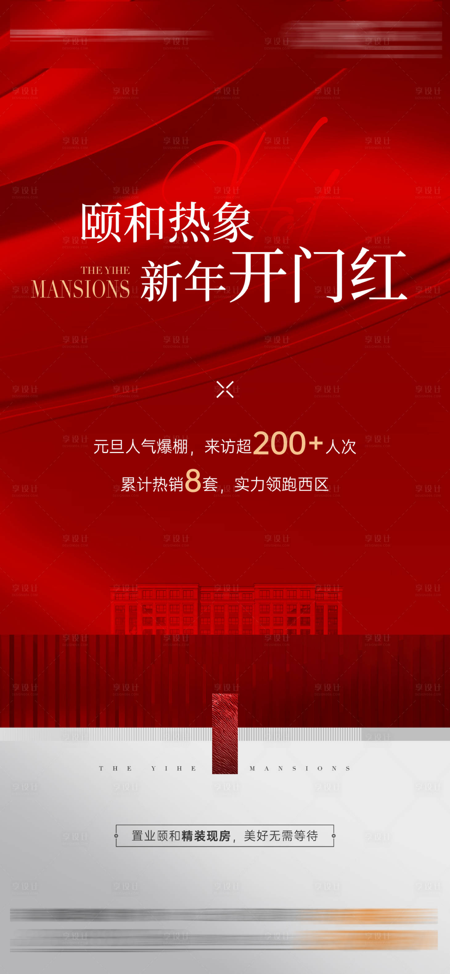 源文件下載【享設(shè)計(jì)】搜索編號(hào)：22430015135893032【地產(chǎn)熱銷開門紅海報(bào)】