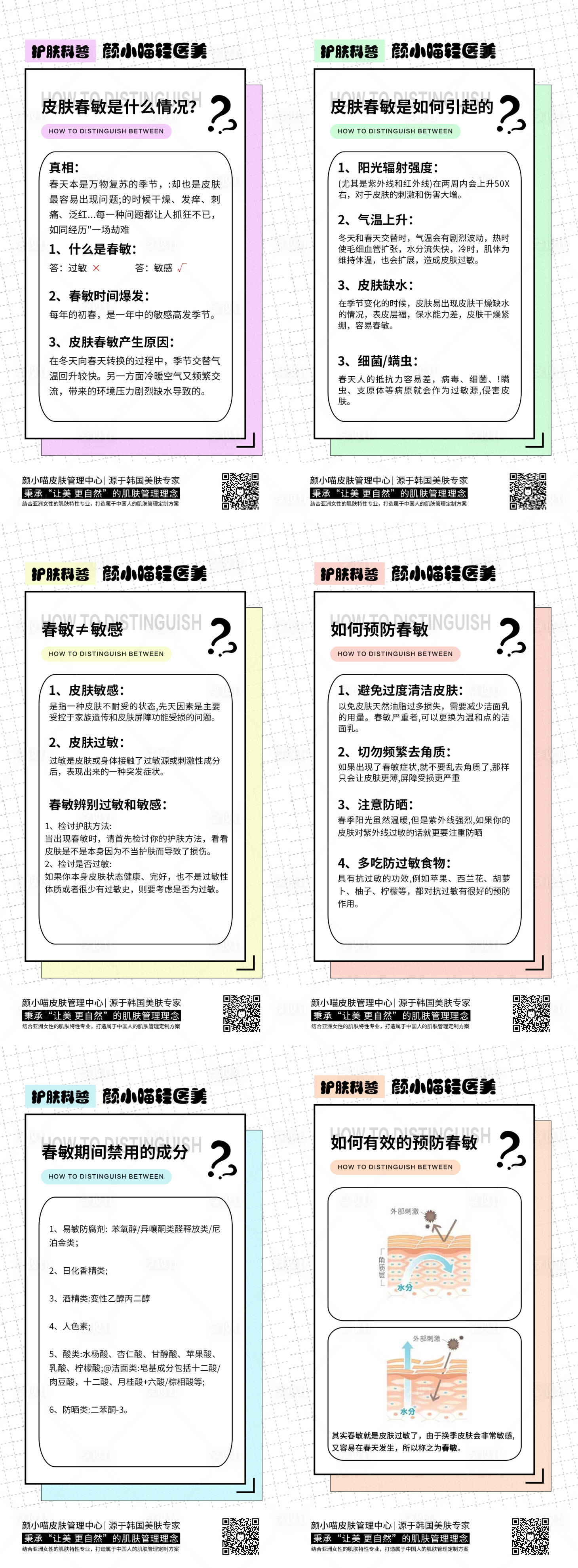 源文件下载【享设计】搜索编号：82470015155261315【春敏小常识】