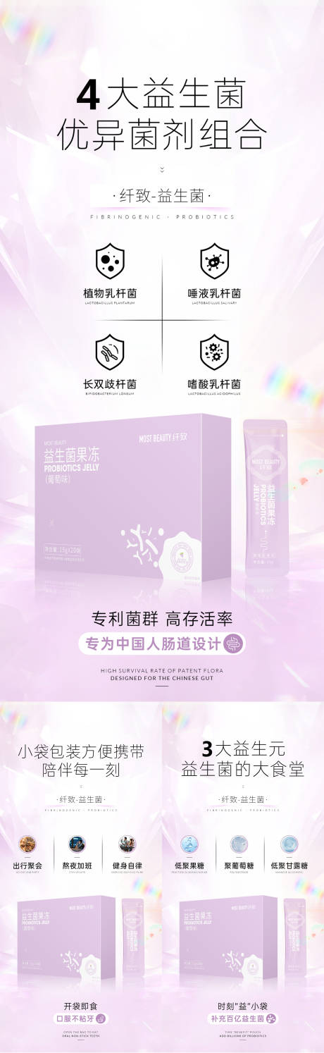 源文件下載【享設(shè)計】搜索編號：99870015278943485【微商益生菌系列海報】