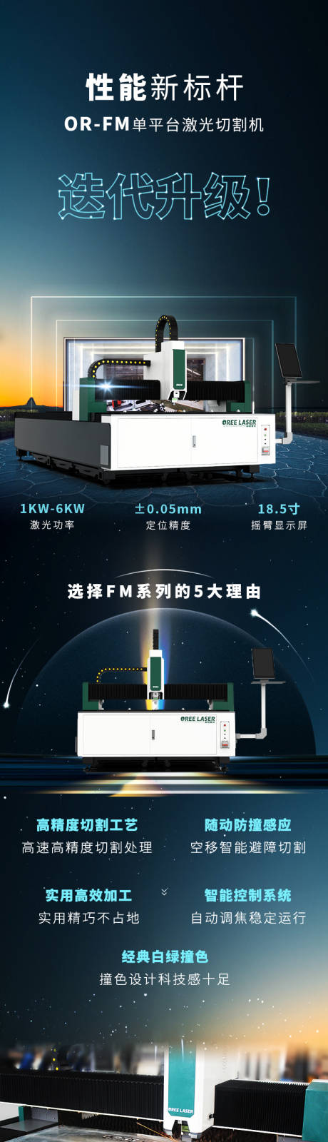 编号：20230314143233896【享设计】源文件下载-汽车机械切割机宣传海报长图