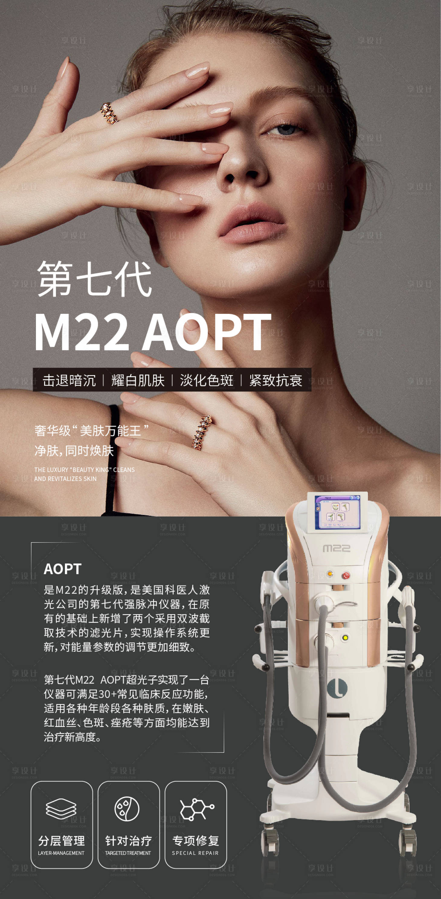 源文件下載【享設計】搜索編號：46950015732534767【醫美儀器海報】