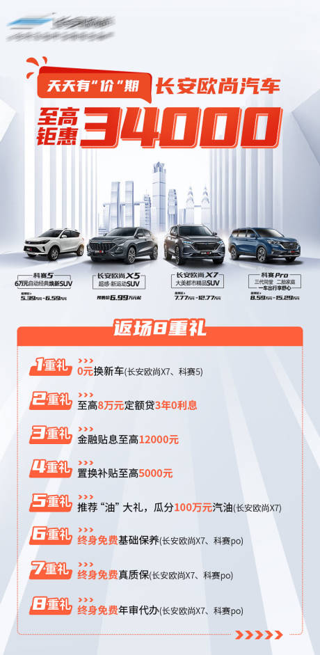 汽车政策活动海报-源文件【享设计】
