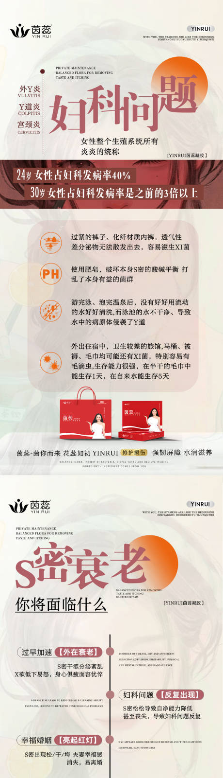 源文件下載【私密養護系列海報】編號：85290015683938363