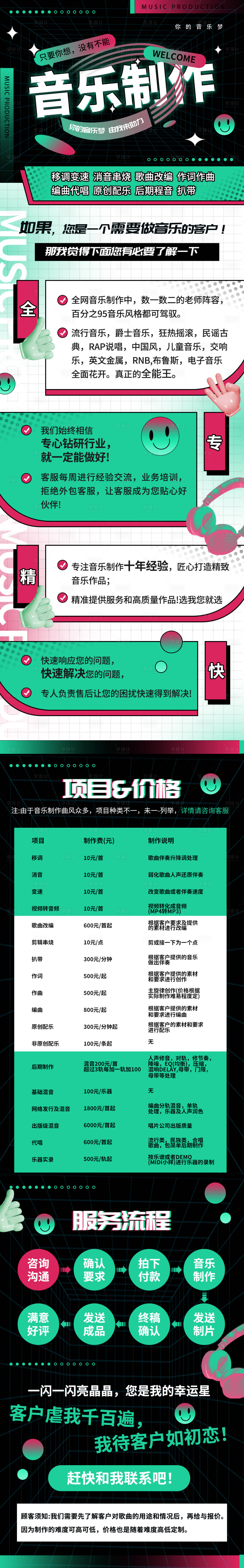 源文件下載【享設計】搜索編號：65540015145465385【音樂制作詳情頁】