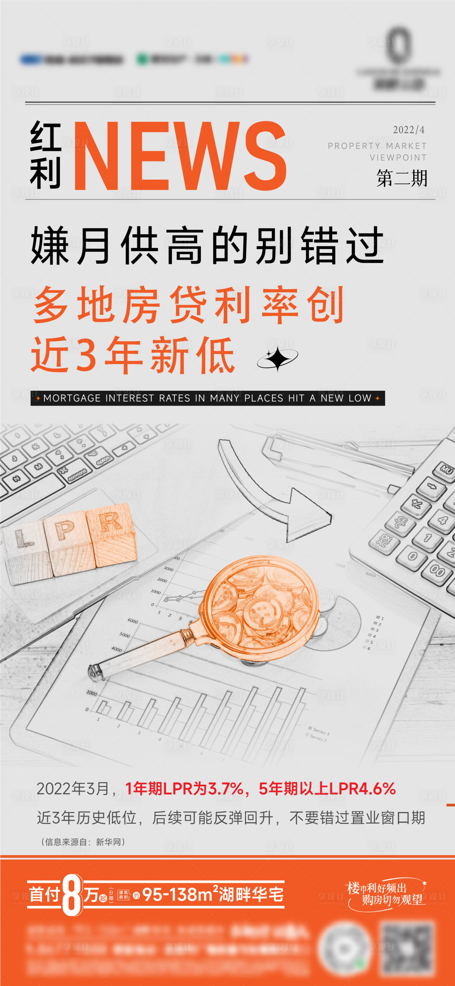 源文件下載【享設計】搜索編號：49760016256465661【地產政策利好海報】