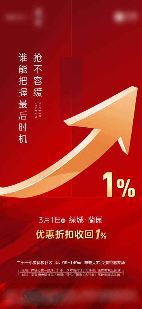 源文件下載【享設計】搜索編號：40030015854342647【地產漲價海報】