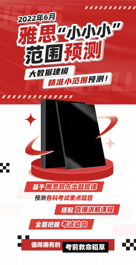 源文件下载【享设计】搜索编号：67350016062308179【雅思小小小范围预测海报】
