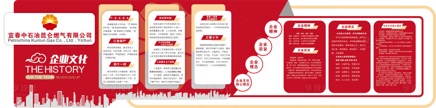 源文件下载【享设计】搜索编号：27250016371713475【企业文化墙】