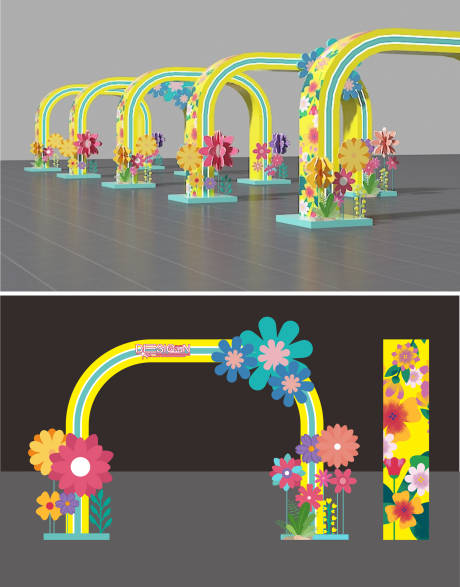 源文件下载【门头花艺造型】编号：20230404104747759