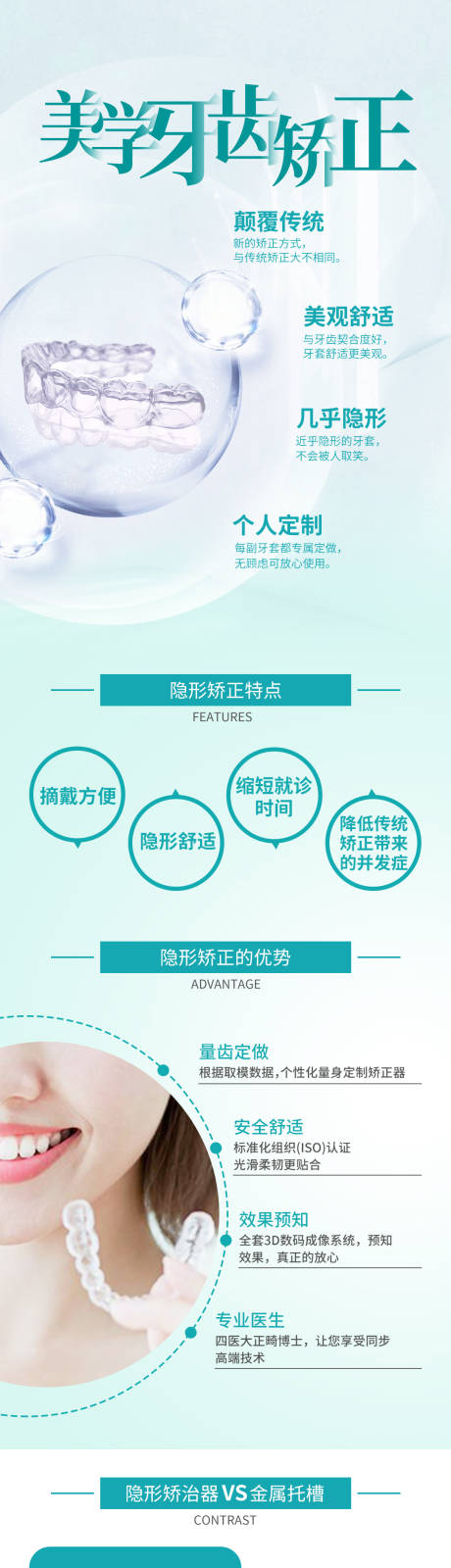 源文件下载【美学牙齿矫正详情页】编号：77260016398251153