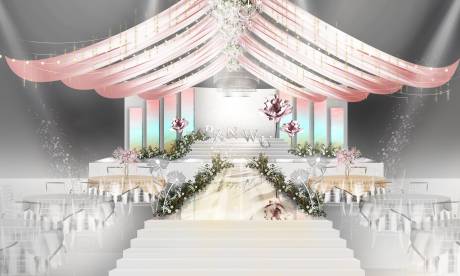 婚礼梦幻舞台设计