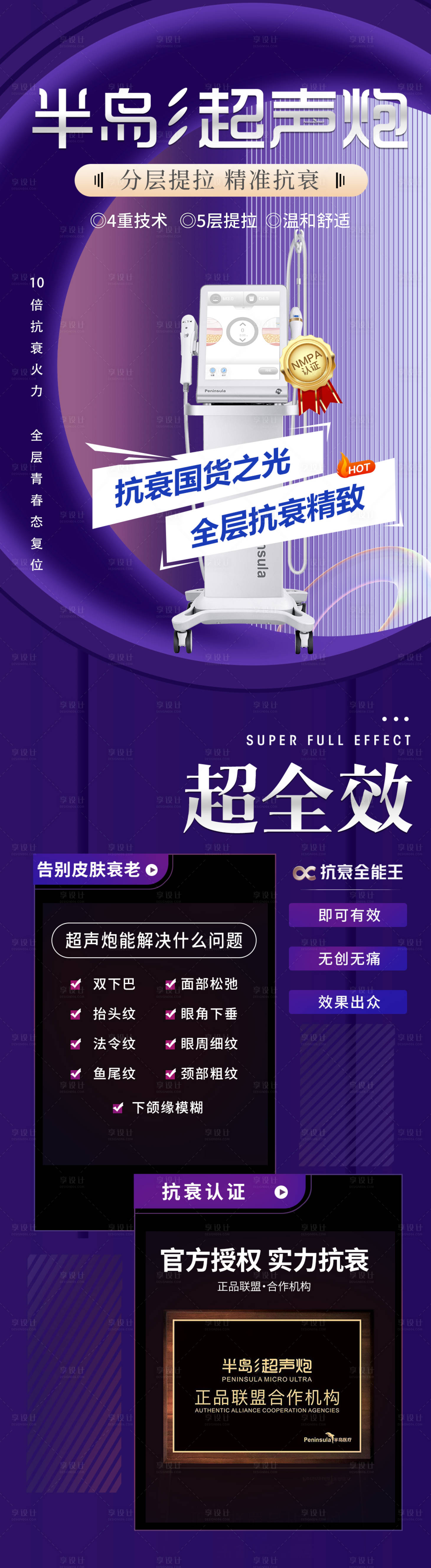 源文件下载【超声炮高端海报】编号：78830015814207837