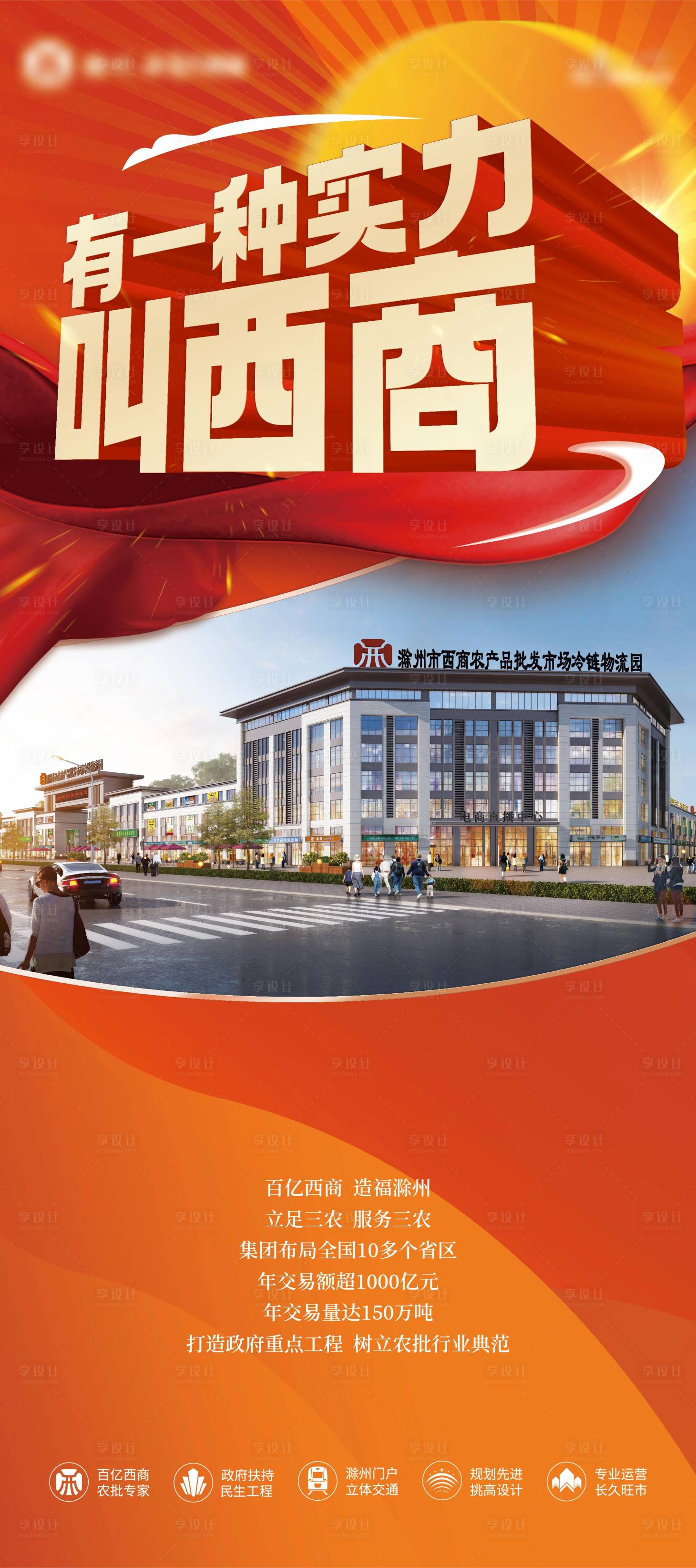 源文件下載【享設計】搜索編號：94420016386335936【地產招商展架易拉寶】