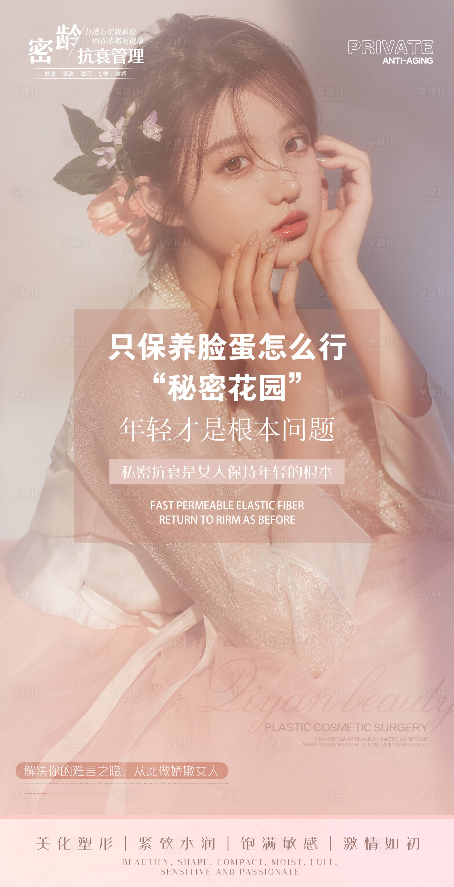 源文件下载【享设计】搜索编号：16870016090508928【医美私密海报】