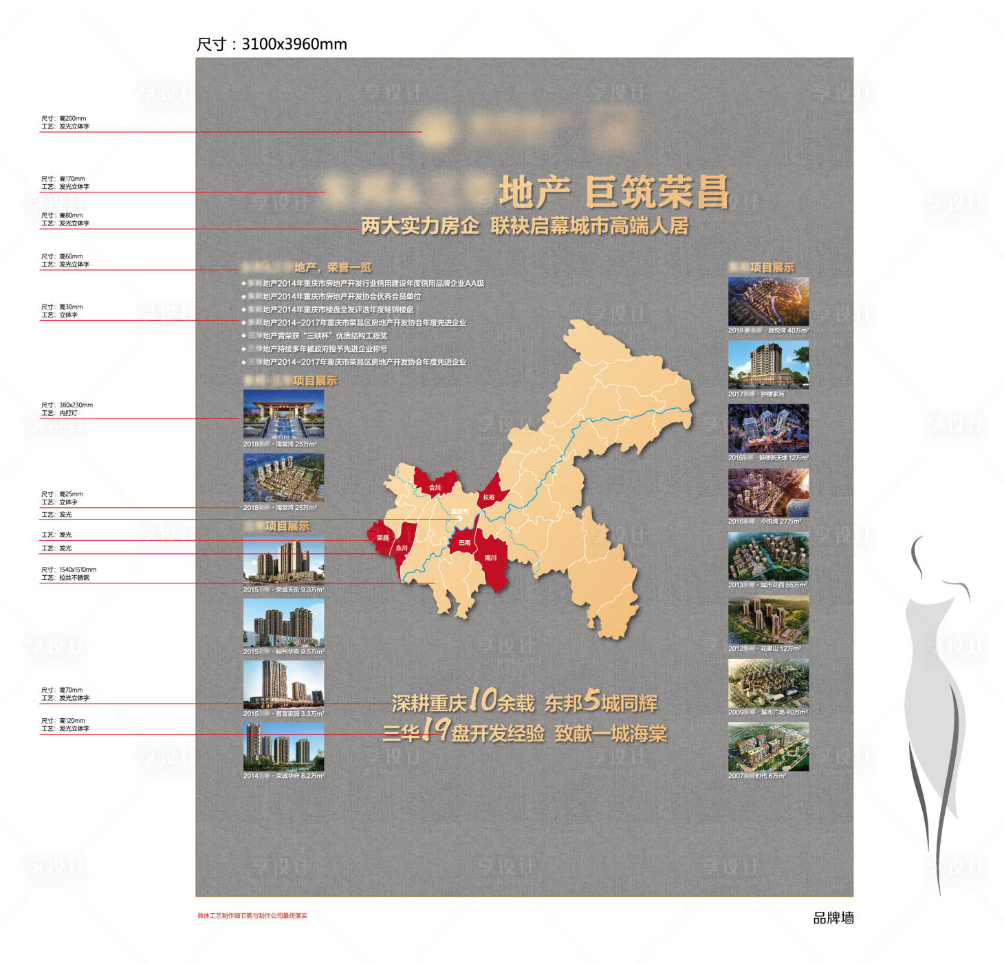 源文件下載【享設計】搜索編號：59020016164982959【房地產品牌墻】