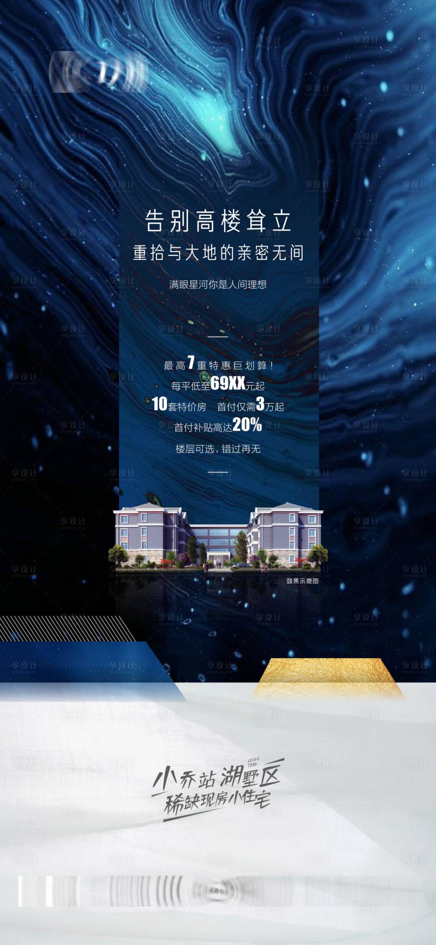 源文件下载【享设计】搜索编号：35470015987284485【高端地产品质洋房湖景系列】