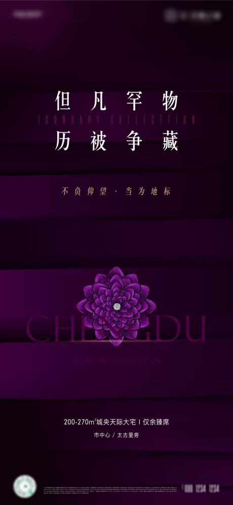 源文件下载【地产顶级豪宅调性海报】编号：31210016264627381