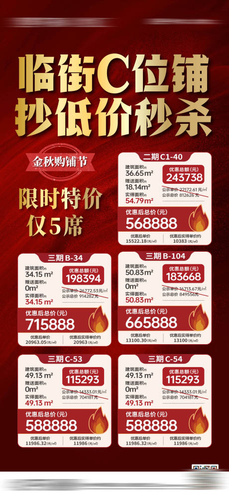 源文件下载【商铺销控海报】编号：86350016138314823