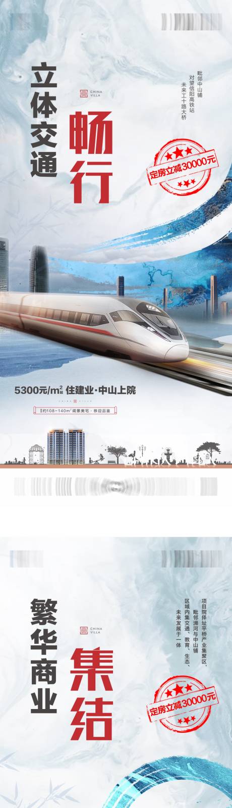源文件下载【地产价值点系列海报】编号：62310016361978956