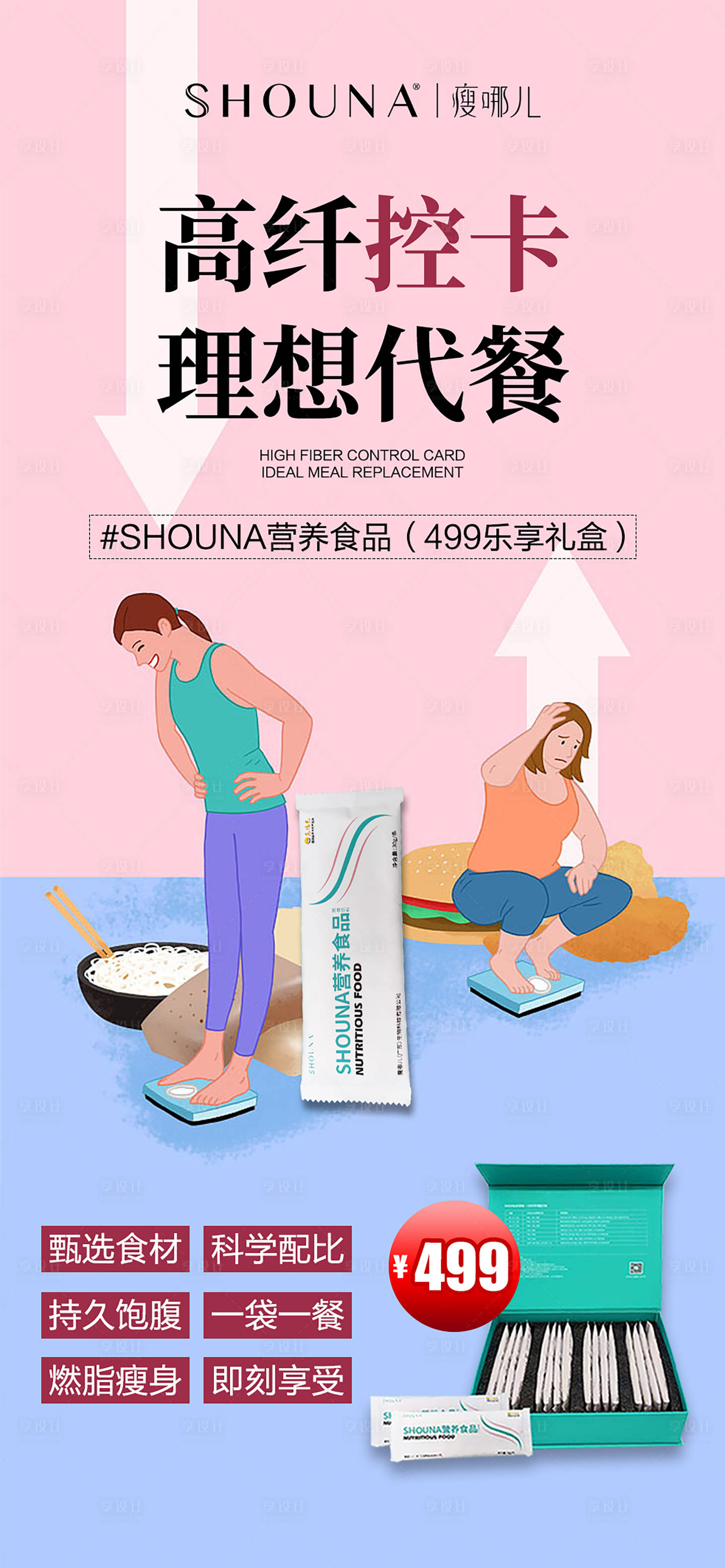 源文件下载【享设计】搜索编号：60640015922329854【益生菌海报】