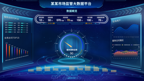 源文件下载【享设计】搜索编号：15380016011365373【科技感数据可视化UI】