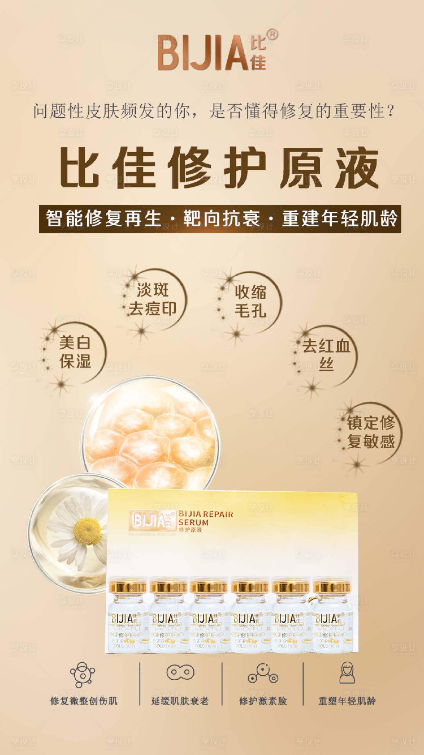 源文件下载【享设计】搜索编号：24940015902243424【医美化妆品海报】