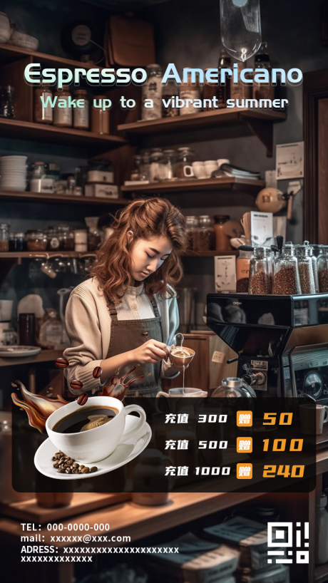 编号：20230420153339365【享设计】源文件下载-咖啡店商业海报
