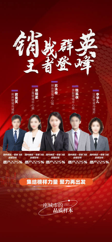 源文件下载【地产季度销售人物海报】编号：54810015779017519