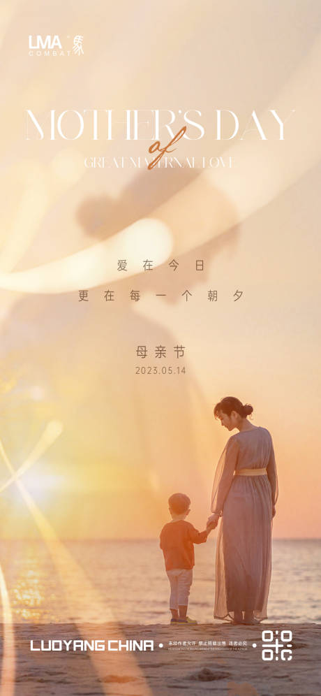 源文件下载【地产母亲节情感母子情怀价值点海报】编号：62310015799009060