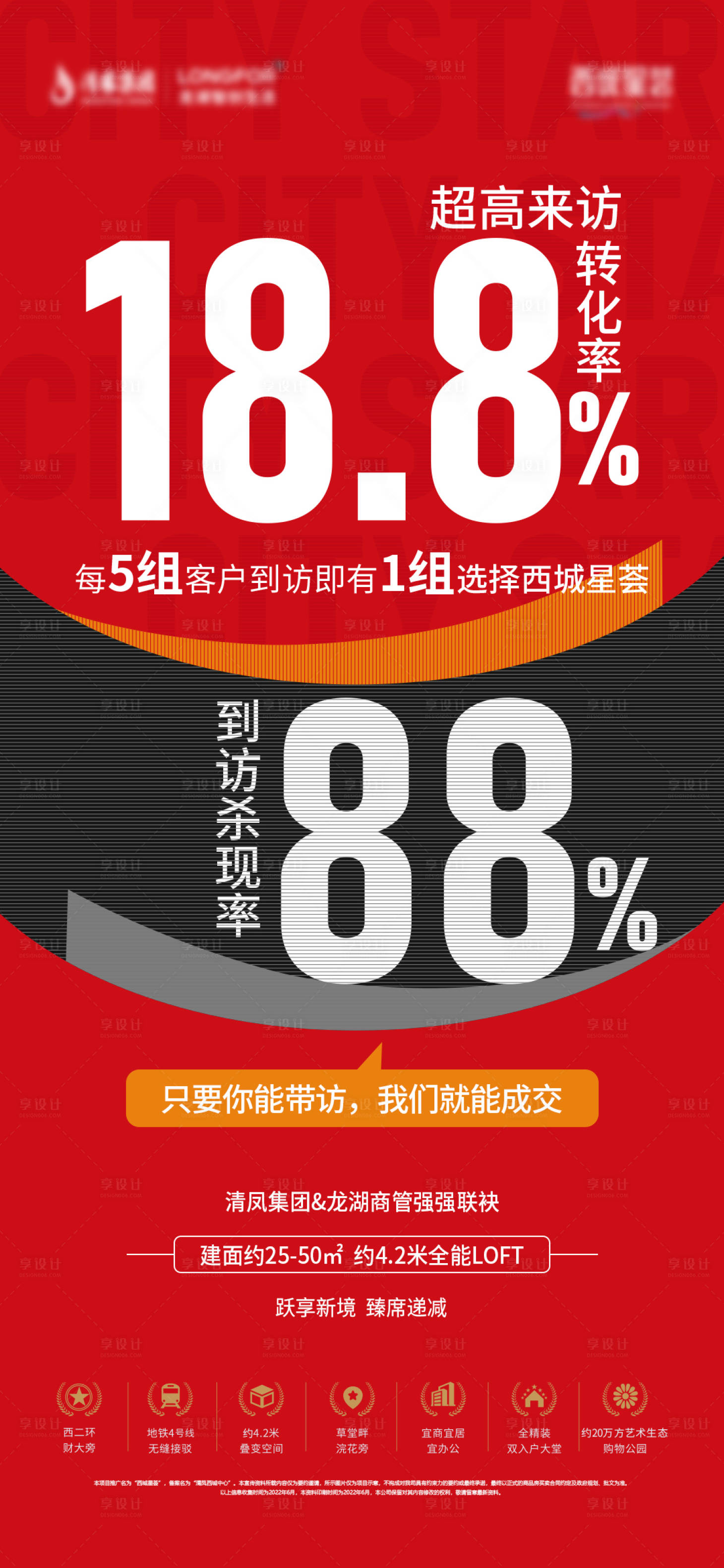 源文件下載【享設(shè)計】搜索編號：39640015793501812【地產(chǎn)渠道成交海報】