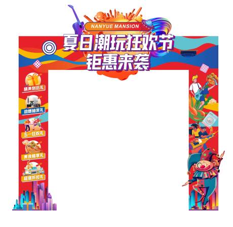 源文件下载【潮玩活动门头】编号：71690016378923726