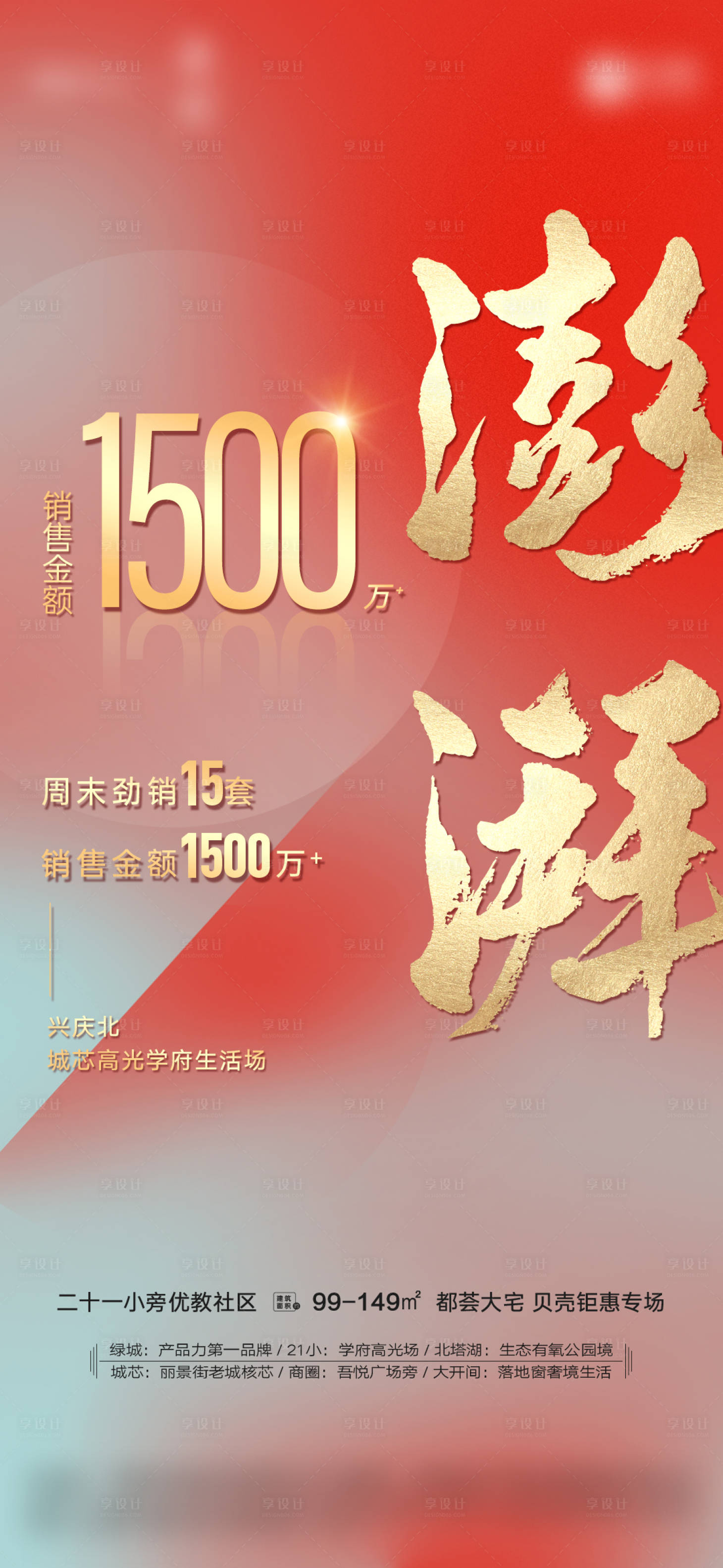 源文件下載【享設計】搜索編號：27770015854333429【地產熱銷海報】