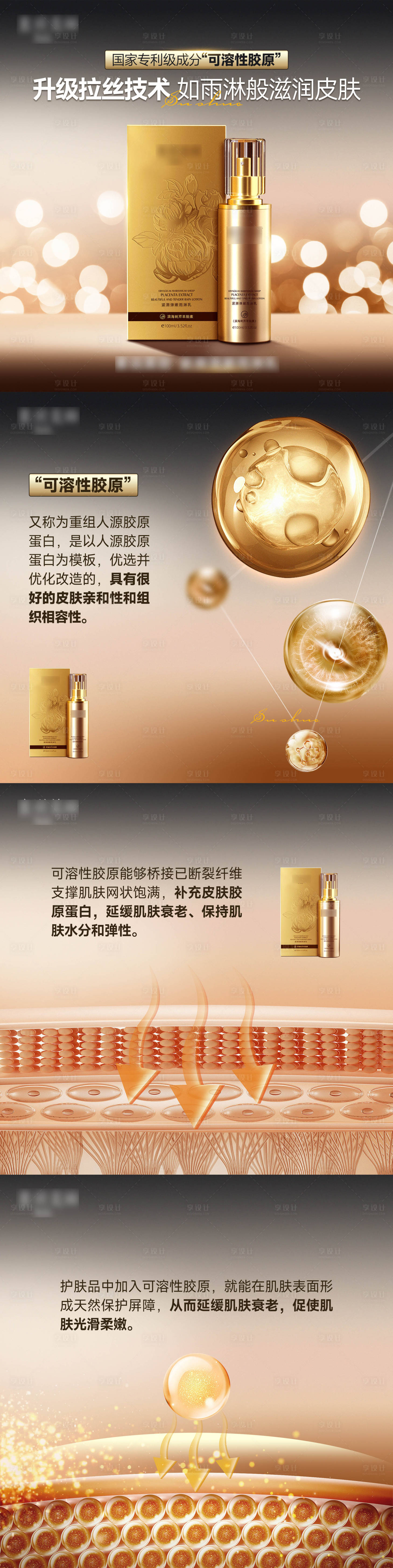 源文件下載【享設計】搜索編號：16420016002463673【產品成分系列海報 】