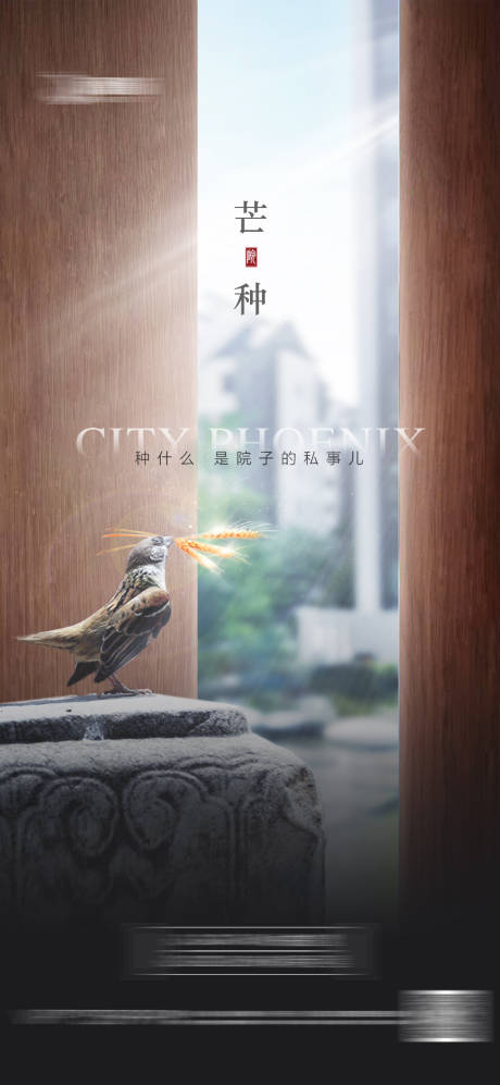 源文件下载【地产芒种海报】编号：67880016207235302