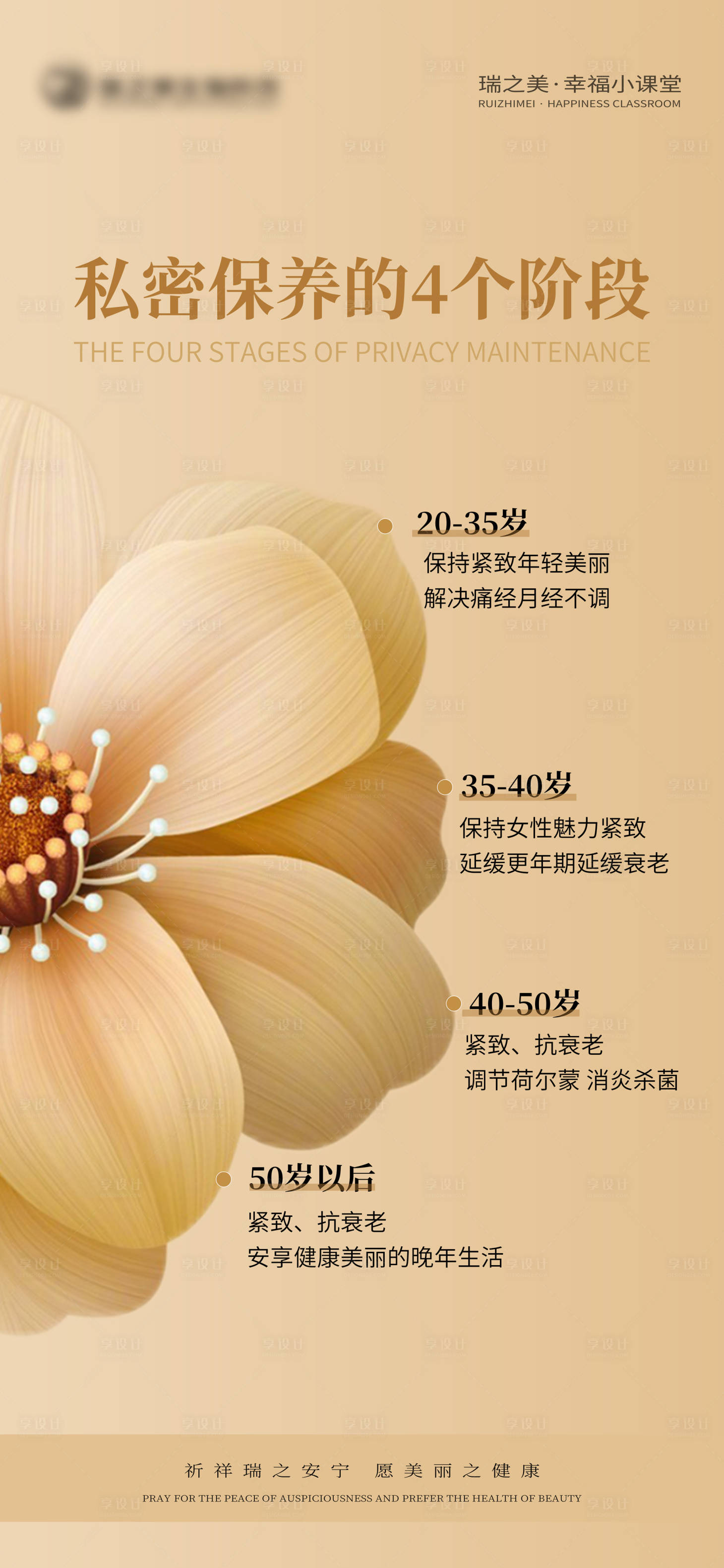 源文件下載【享設計】搜索編號：29250016087207931【私密保養的4個階段】
