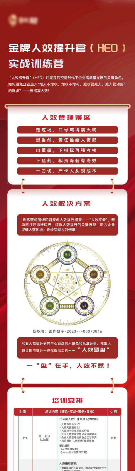 源文件下载【人效提升课程培训长海报】编号：84810016336424786