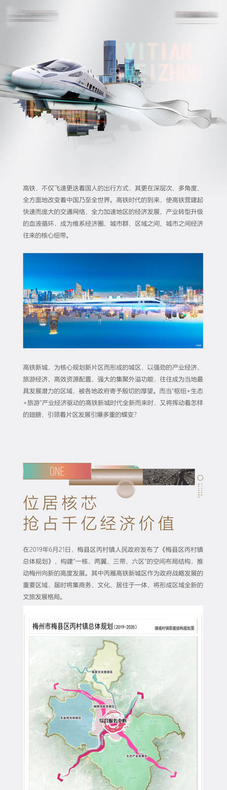 源文件下载【高铁配套价值长图】编号：39180016192845790