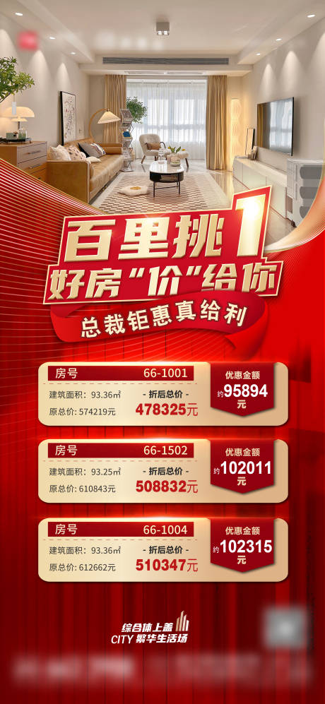 源文件下载【地产房源海报】编号：21010016271098909