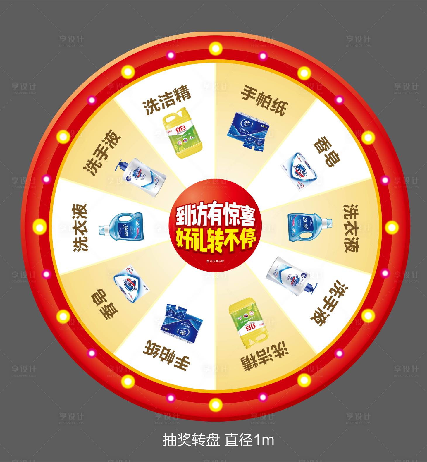 地产抽奖转盘AI 设计素材和海报模板免费下载-享设计