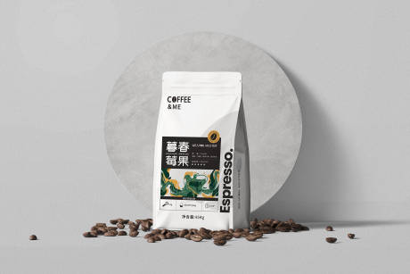 源文件下载【咖啡豆包装设计 】编号：82960016343937642