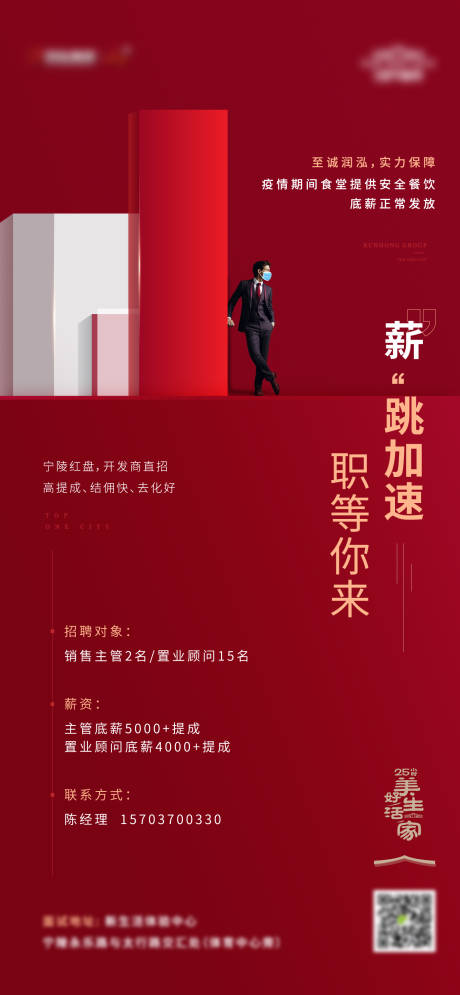 源文件下载【红色招聘海报】编号：23300015877819451