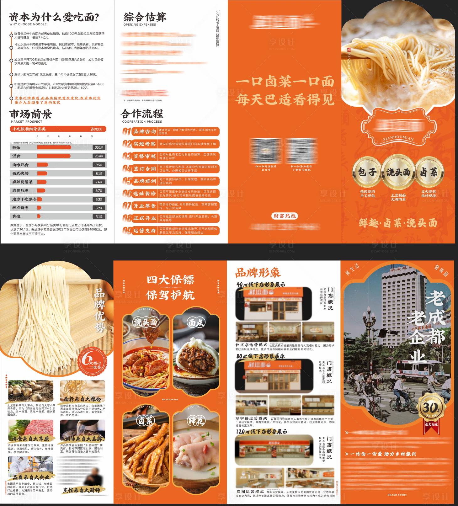 源文件下载【享设计】搜索编号：61240015968024400【餐饮招商手册】