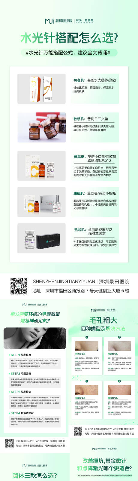 源文件下载【享设计】搜索编号：75940015830123503【医美科普海报】