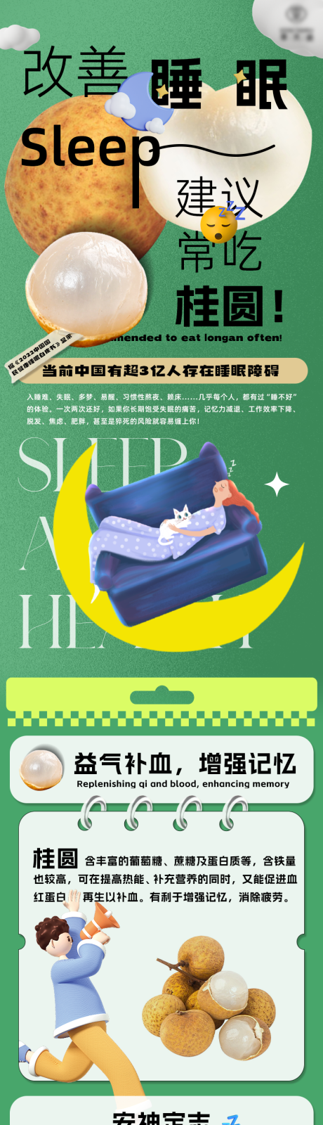 源文件下载【改善睡眠公众号推文长图】编号：97270016160454694