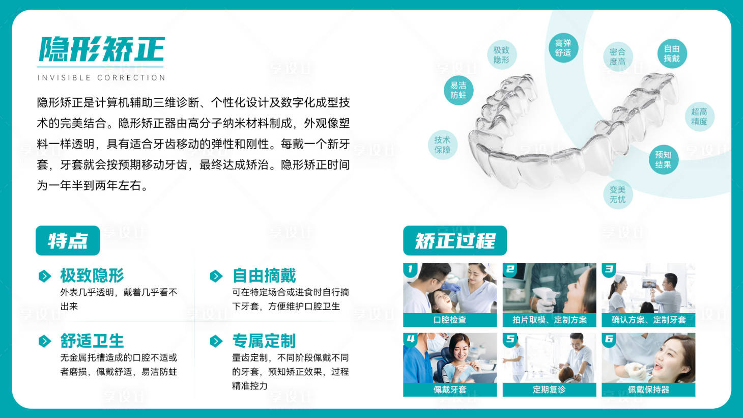源文件下载【享设计】搜索编号：91390016197257604【隐形矫正】
